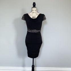 Nikibiki Soft & Stretchy  Special Occasion Black Dress Size S