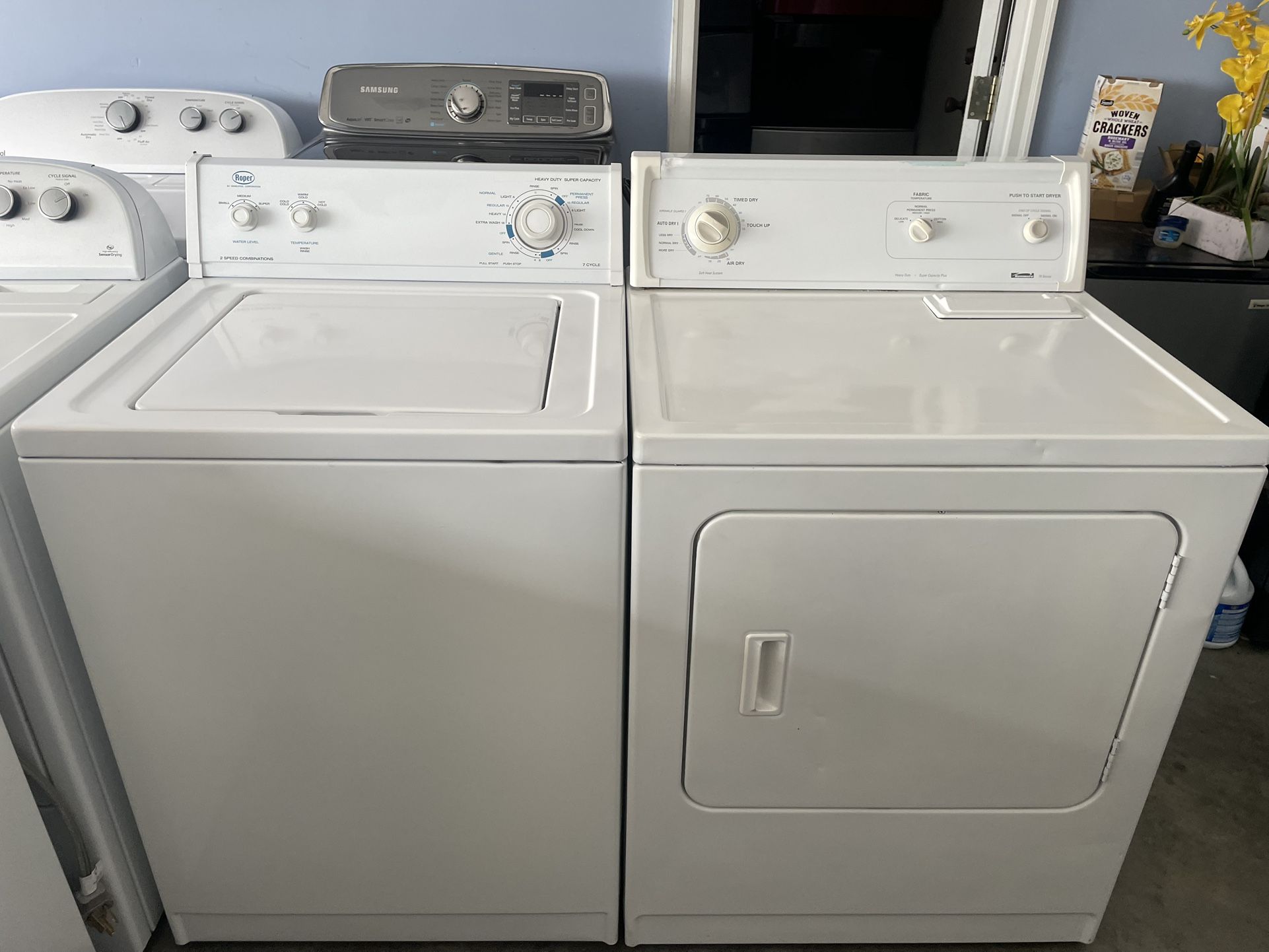 Washer And Dyer