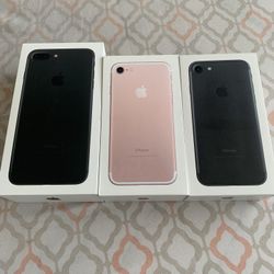 iPhone 7, 7 Plus ( BOXES ONLY)