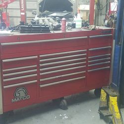 1999 matco triple bay tool box