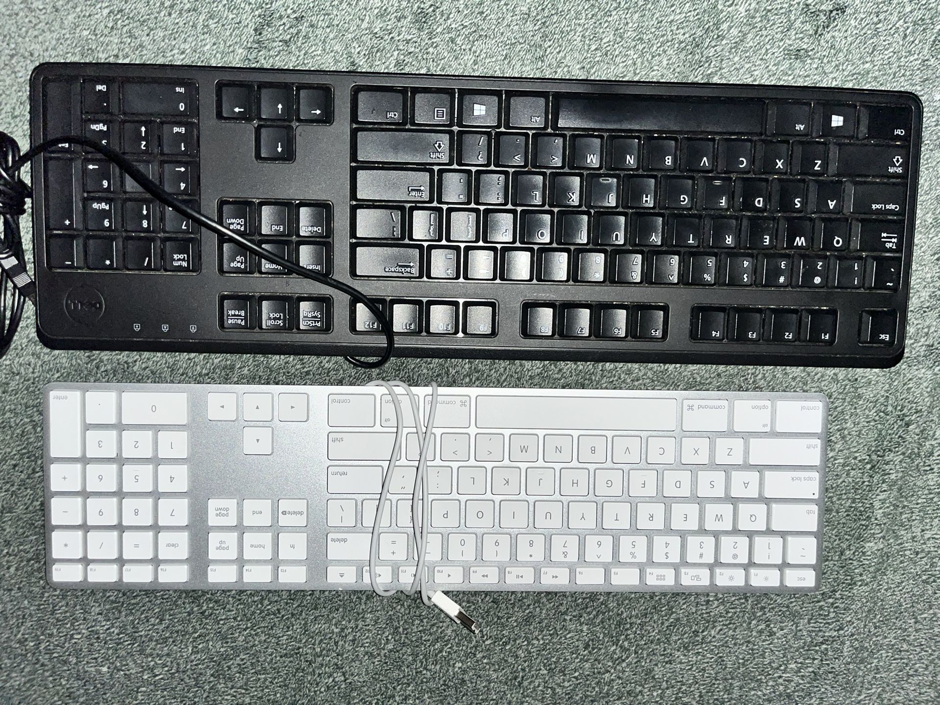 Apple Keyboard/Dell Keyboard 