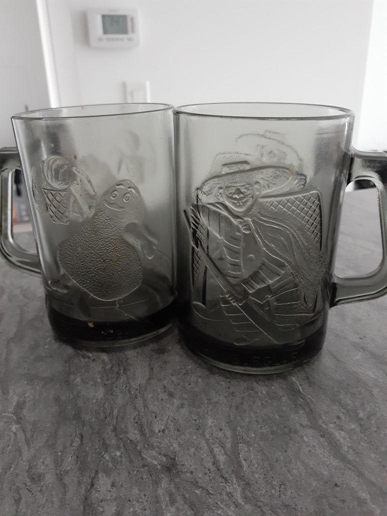 Vintage Smoked Mcdonalds Mugs
