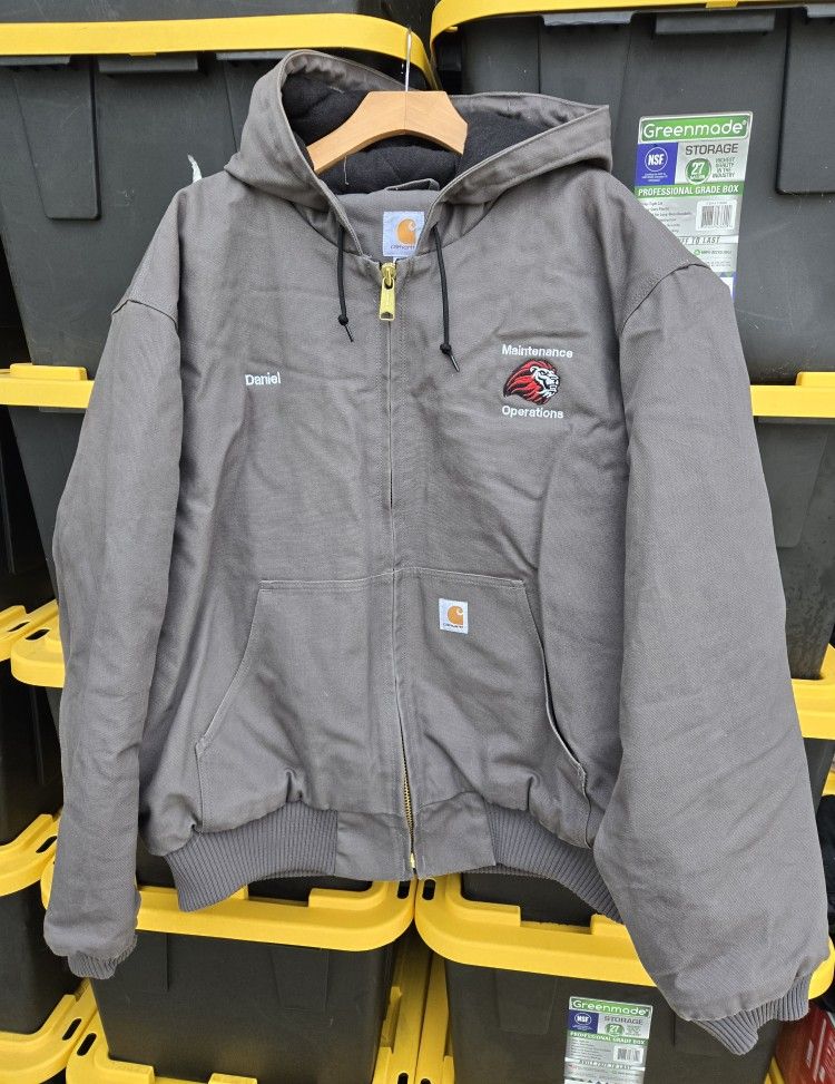 Mens Carhartt Duck Active Jacket 2XL