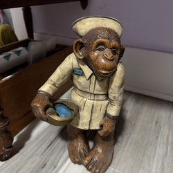 Chalkware Monkey