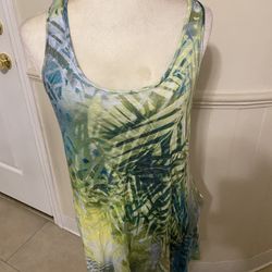 NWT Woman’s Cupio Swimsuit Coverup Dress Size Large 