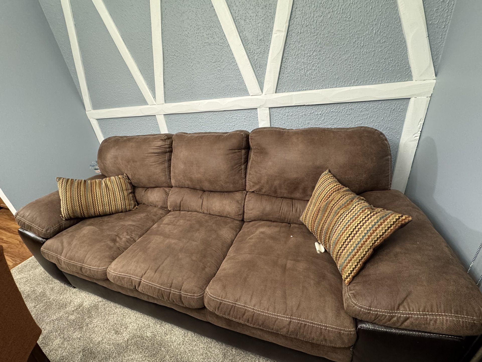 Brown Couch