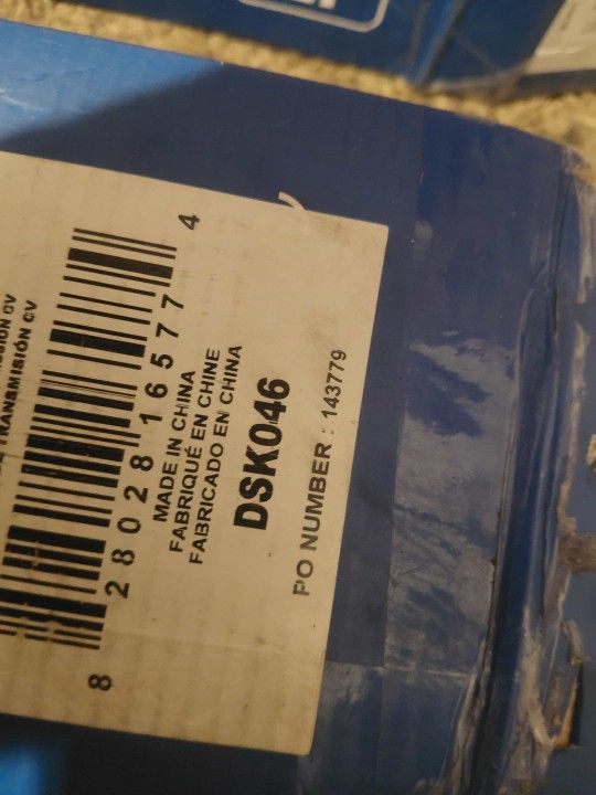 2014 Chrysler 200 Cv Axles Right & Left Side 3.6L Only