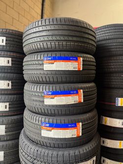235/55R18 CEAT 4 new tires mounted and balanced