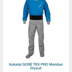 New Kokotat Meridian Gortex Dry suit 