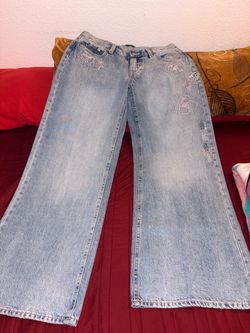 Aéropostale-Super Low Rise Jeans Ultra Wide Leg