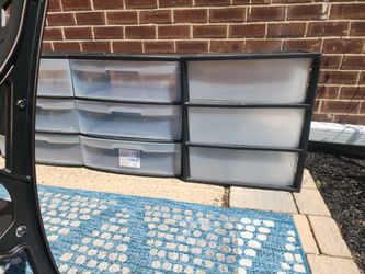 3 Drawer Storage Bins From Walmart 