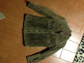 Vintage 💯 Leather Jacket size 7/8