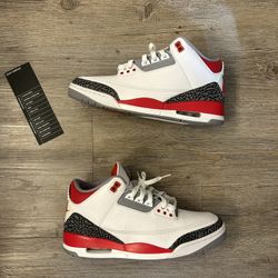 Retro Jordan 3 Fire Red