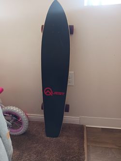 Quest super cruiser longboard skateboard
