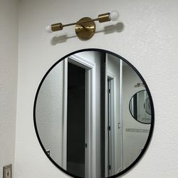 Two Bathroom Mirrors 