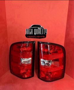 Chevy Silverado 2007. 2013 tail lights.