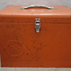 Vintage Black & Decker Storage Box