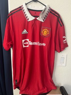 2022/23 Adidas Manchester United Authentic Home Soccer Jersey Red Ronaldo 7 CR7