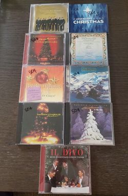 Christmas Music CD's (9)
