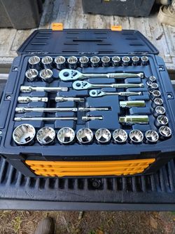 Gearwrench 239 PC. Sae/metric Standard And Deep Mechanics Tool Set. . 1/4 3/8 1/2 Inch