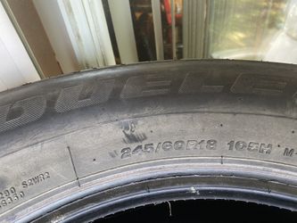 2 Tires 246/60/18