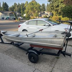 12ft aluminum Boat 