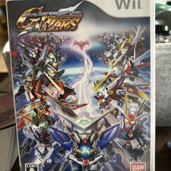 SD Gundam G Generation Wars (Nintendo Wii, 2009) Japan Import NTSC-J