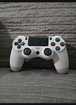 New PlayStation 4 Controller DualShock 4 - White PS4 Video Game Controller Working And Tested