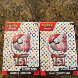 POKEMON 151 SCARLET&VIOLET BUNDLE(**Factory Sealed*)