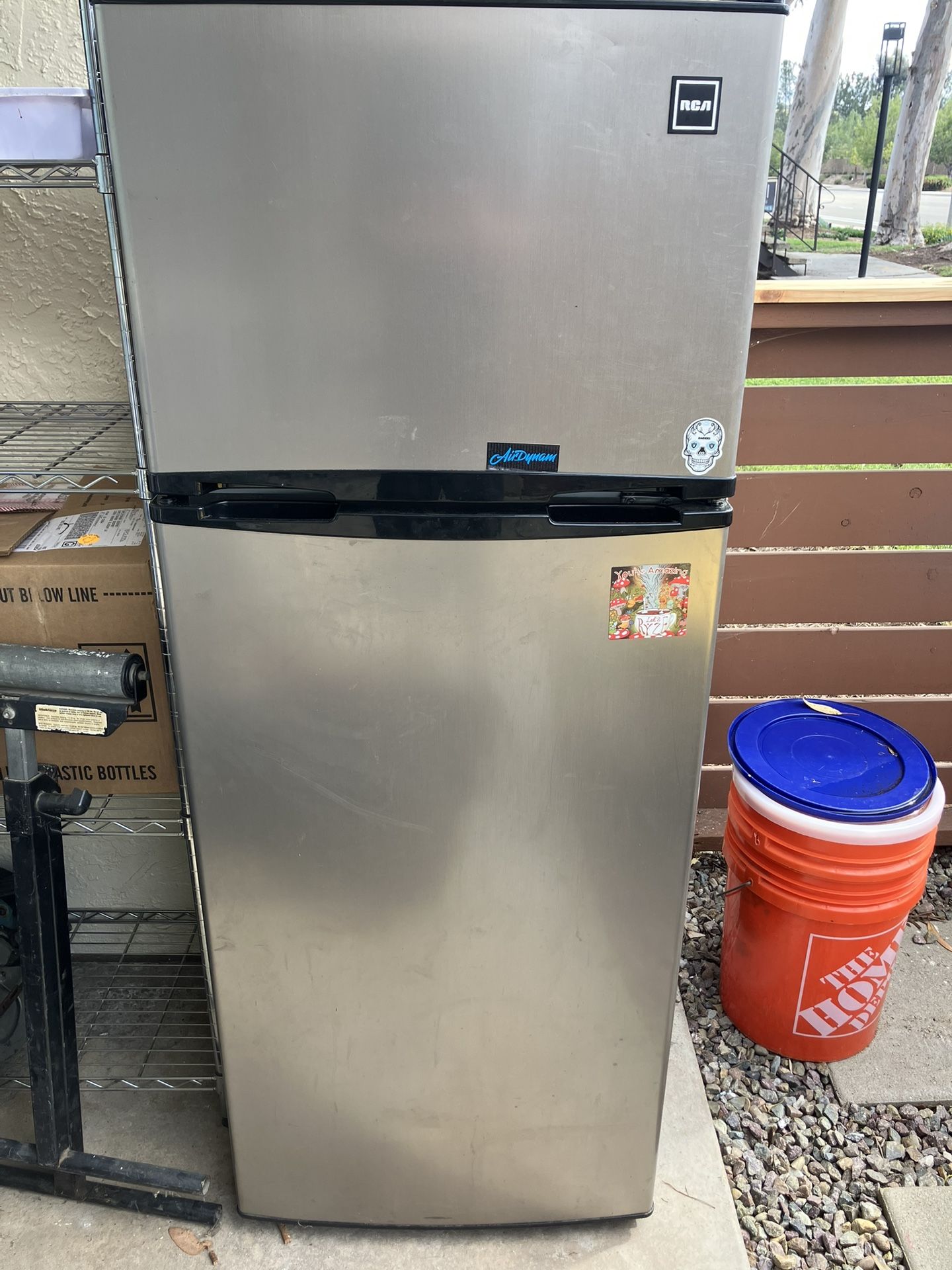 RCA Refrigerator And Freezer