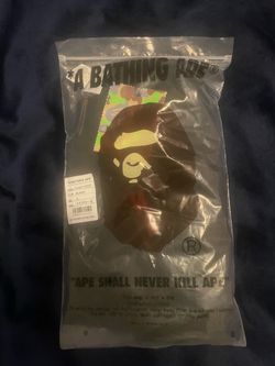 Stussy x BAPE Collab Black Graphic T-Shirt