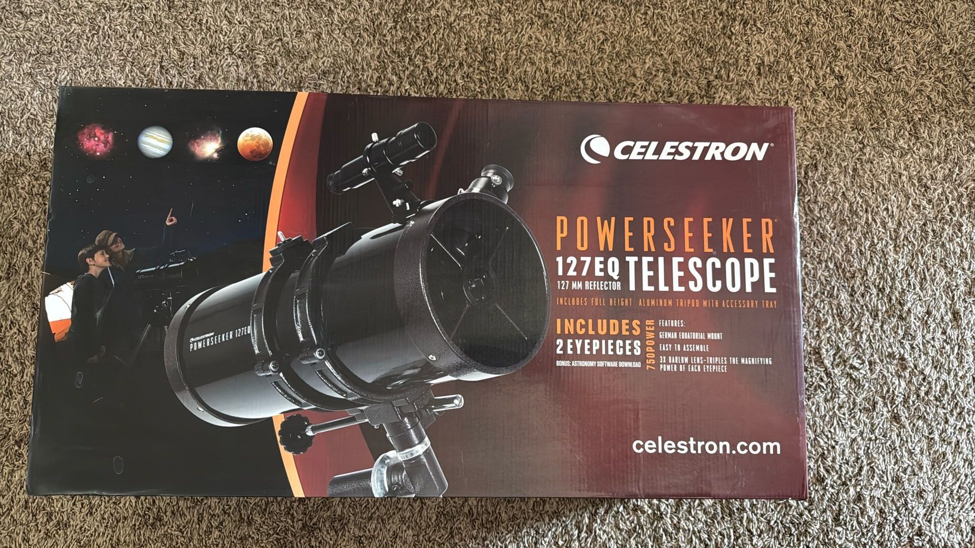 Celestron 21049 PowerSeeker 127EQ Reflector Telescope