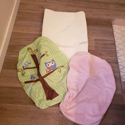 Baby Changing Pad and Two Covers