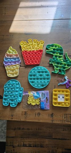 Assorted Pop Its Bubble Pop Toys