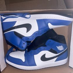Air Jordan 1 Mid Game Royal Size 13