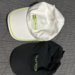 Supreme Hats Barely Worn