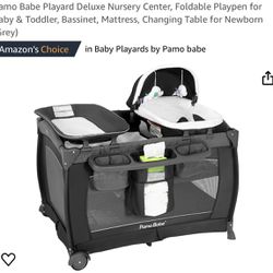Playpen Bassinet Diaper Changing Table 