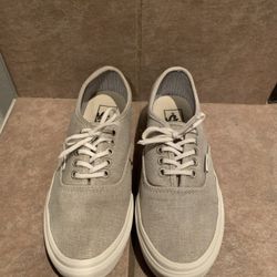 Light gray Vans