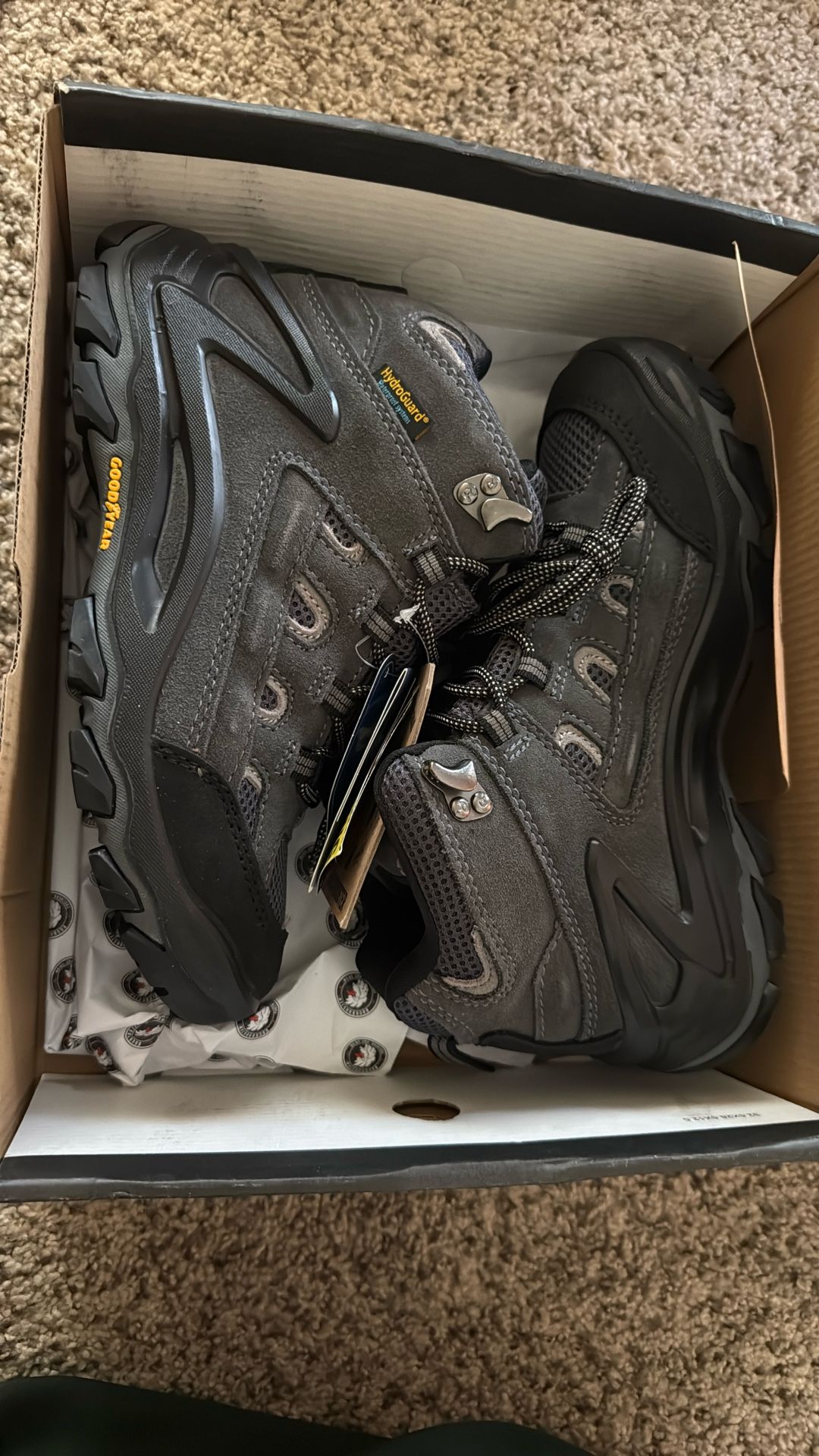 Rockrooster hiking boots men’s size 8