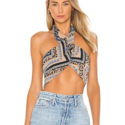 Super down Halter Top