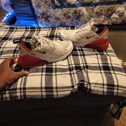 Nike Air Max 270 White With Red Colorway