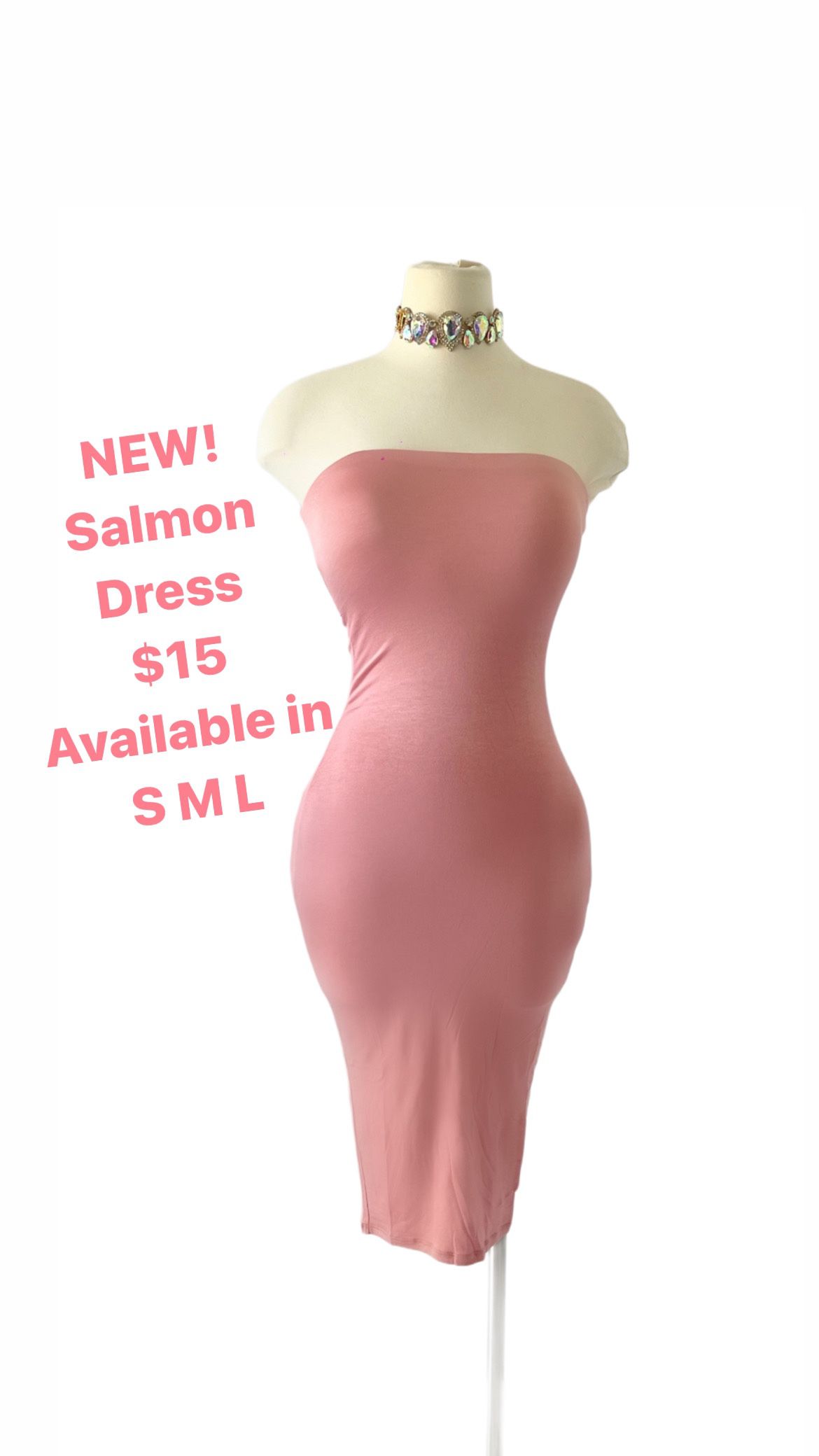 New Midi Dress - Small, Medium, Large