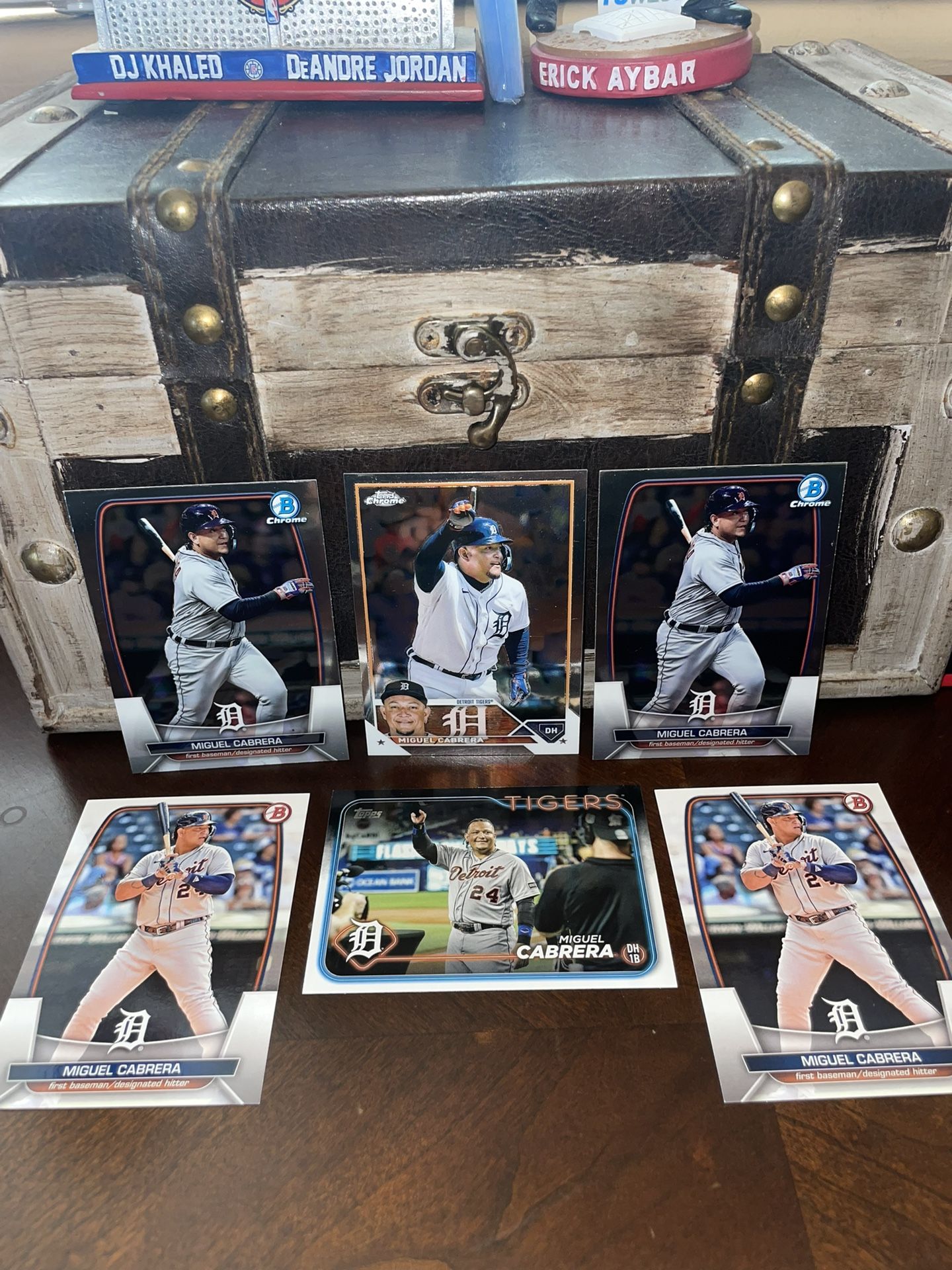 Miguel Cabrera Detroit Tigers Baseball Card Lot