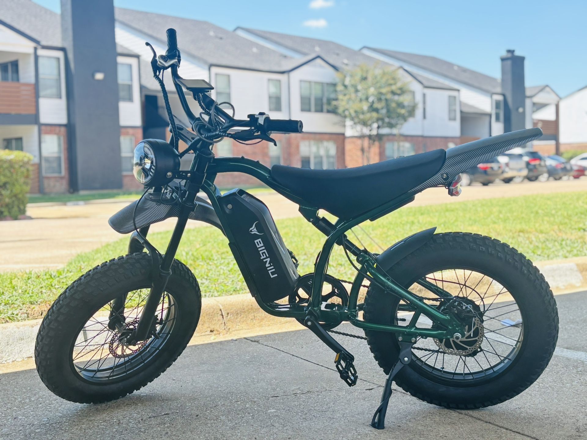 🆕 Brand New BG-S Electric Bike 🚴♂️ | 20”x4.5” Fat Tire 💪 | 1200W Peak Motor ⚡ | 48V 15Ah 36Mph