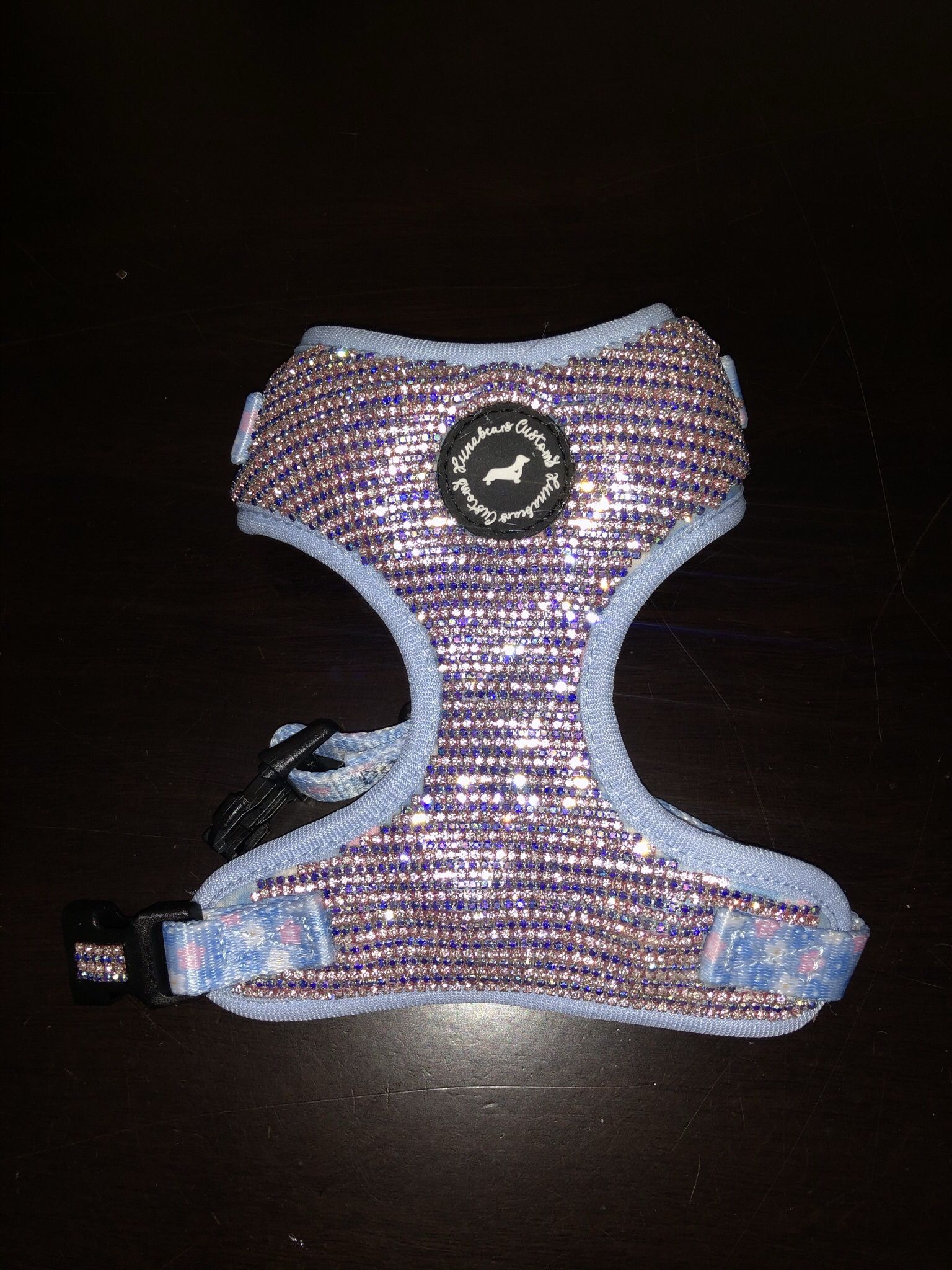 EXTRA SMALL Extreme Bling Adjustable Dog Harness 