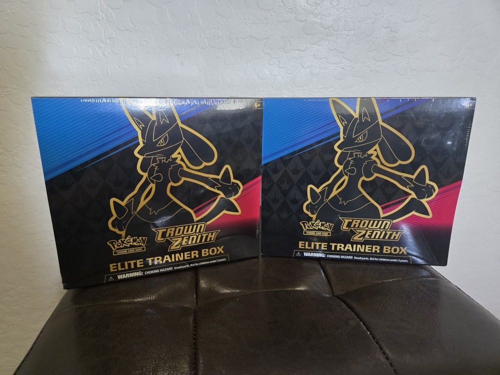 Pokemon Crown Zenith Elite Trainer Box