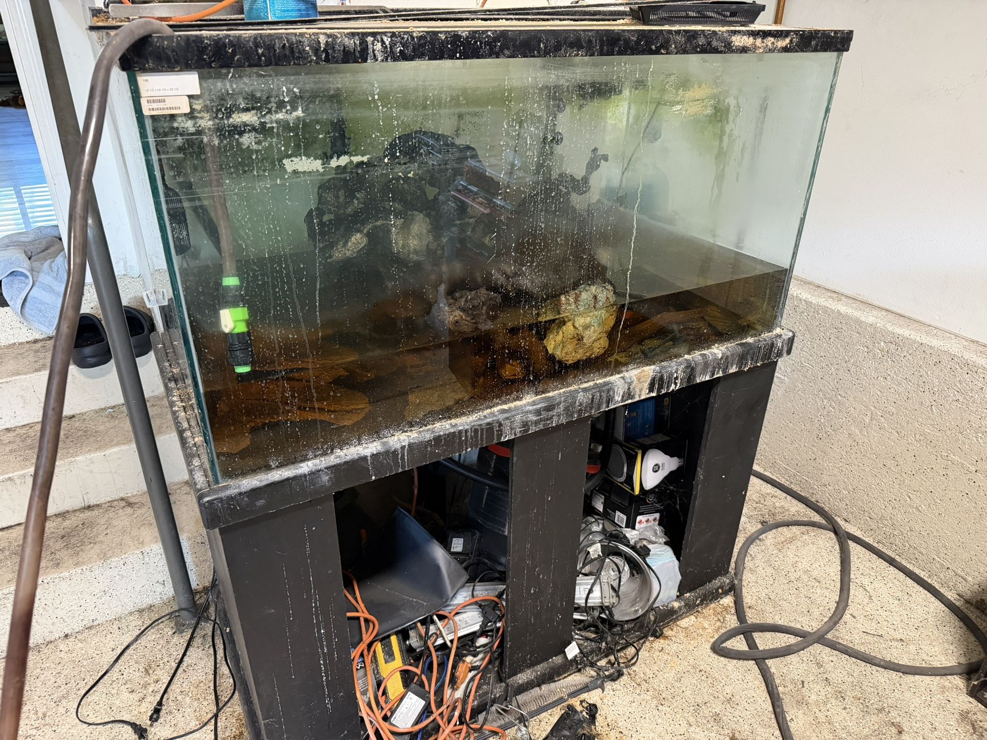 120 Gallon Aquarium w/ Canopy and Extras!