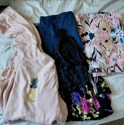 Mixed women's clothes need gone