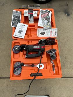 Rotozip Revolution Spiral Saw REV01 Type 1 with accessories