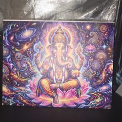 Lord Ganesha Canvas Panel
